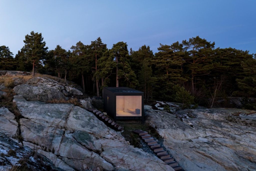 The Enigmatic Gem: An Enthralling Perspective on the Serene Sauna Design in the Stockholm Archipelago