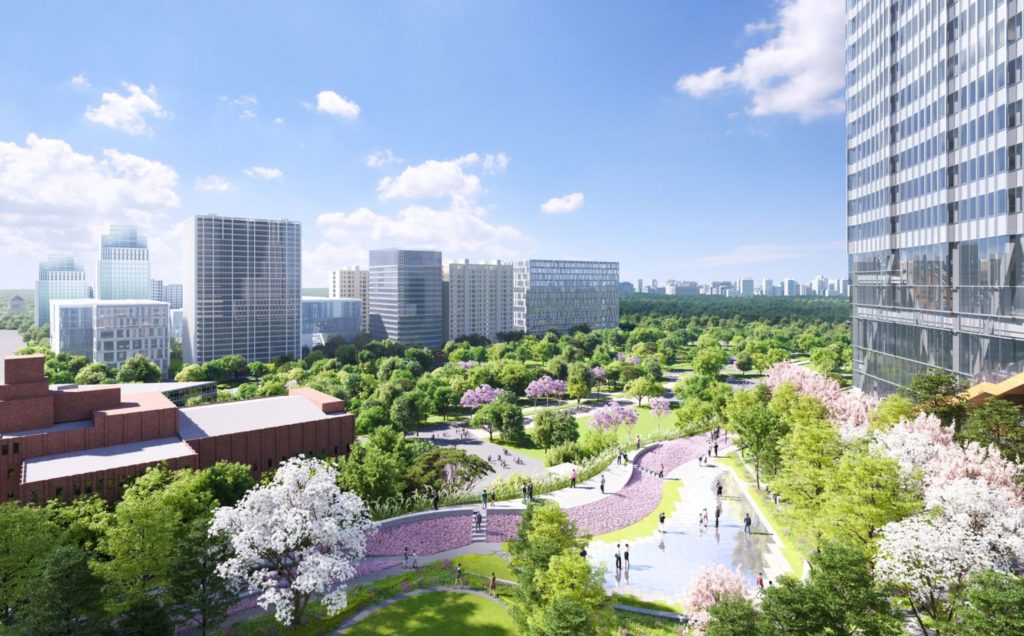 PLP Architecture Unveils Tokyo Cross Park