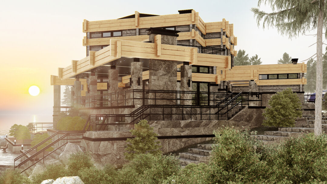 Sustainable Living in Anttola, Finland - Exterior Design