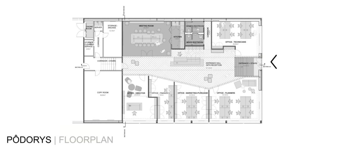 Airy lobby space with bright flooring and natural light. Airy lobby space with bright flooring and natural light.