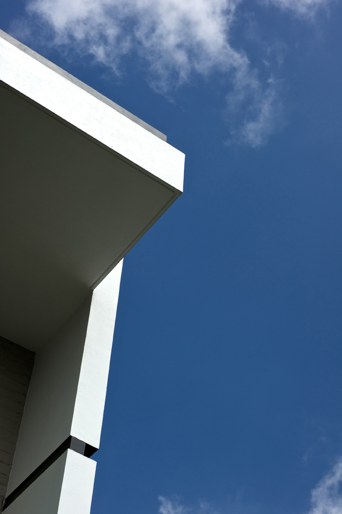 Architectural details of the eco-friendly MO House. Architectural details of the eco-friendly MO House.