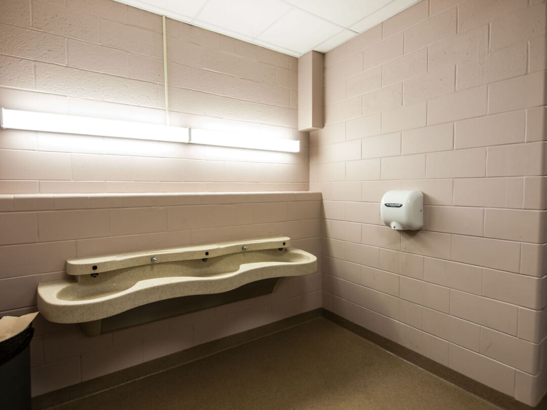 Innovative design for student locker rooms in NJ.