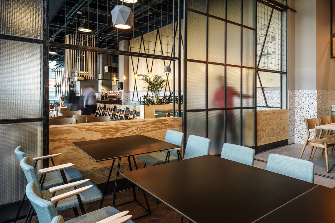 14th LANE features specialized kitchens for varied cuisines.