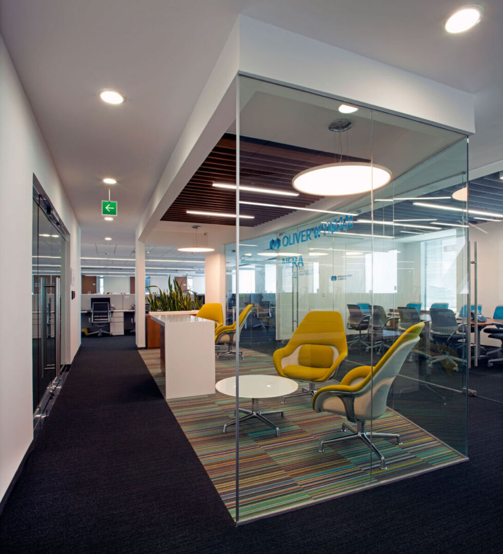 Biophilic design elements enhance employee well-being. Biophilic design elements enhance employee well-being.