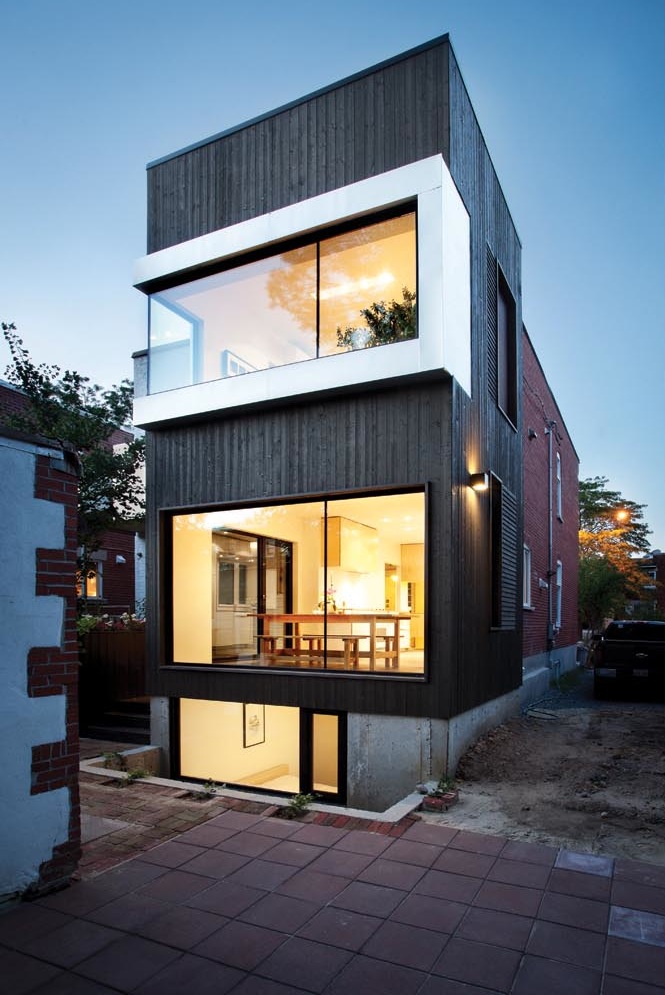 Seamless integration of modern design in a historic setting. Seamless integration of modern design in a historic setting.