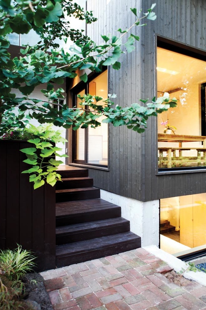 Contemporary design blending old and new architecture. Contemporary design blending old and new architecture.