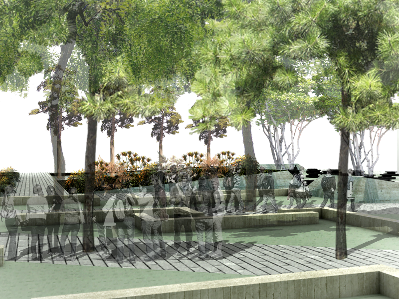 Park Life promotes community engagement with vibrant study areas. Park Life promotes community engagement with vibrant study areas.