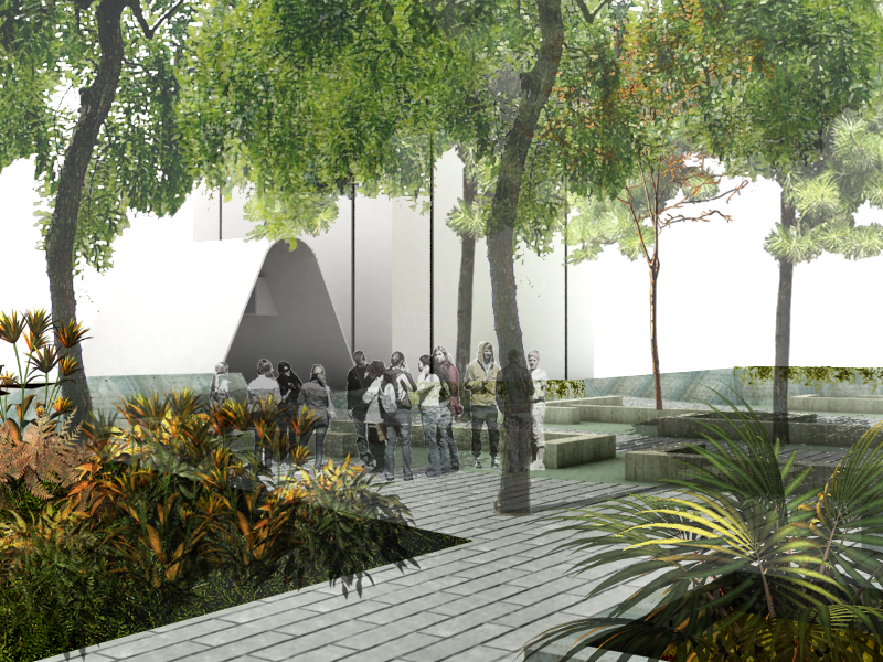 Footpaths and bike paths enhance campus safety and interaction. Footpaths and bike paths enhance campus safety and interaction.