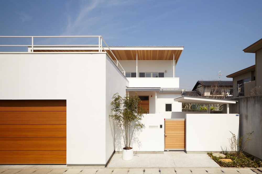 Tranquil Japanese garden enhancing the home’s outdoor space. Tranquil Japanese garden enhancing the home