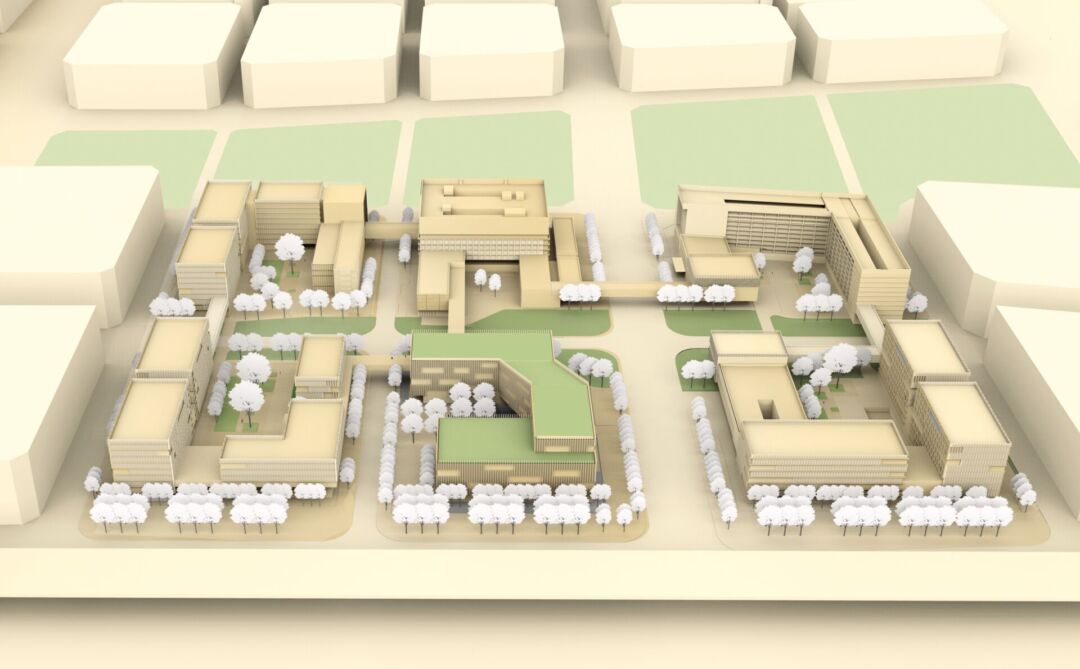 Sustainable design features of China Southern Airlines Park.
