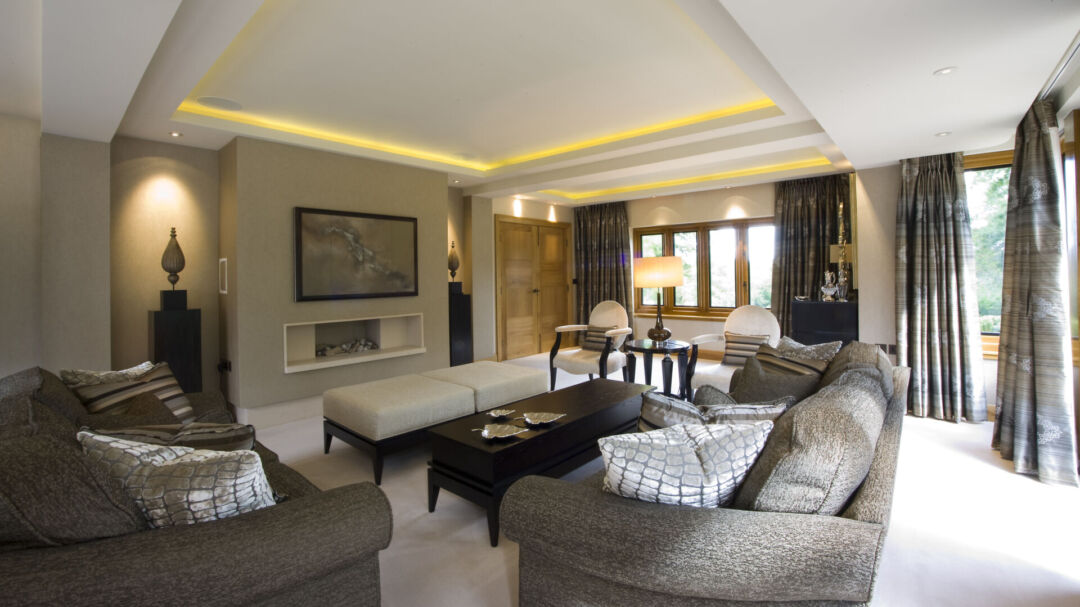 Elegant interior showcasing modern and historical design. Elegant interior showcasing modern and historical design.
