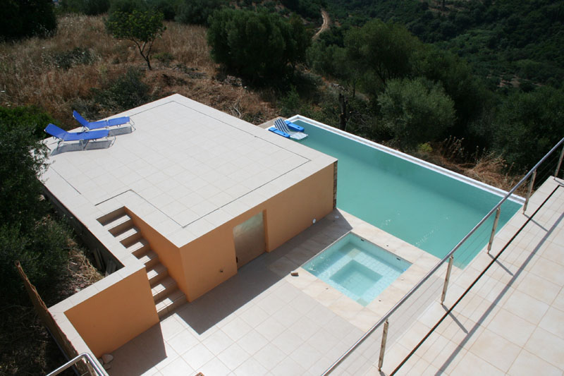 Serene oasis with stunning views and modern design.
