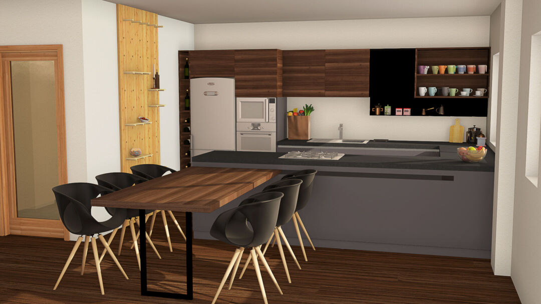 Apartment R: A perfect blend of luxury and functionality. Apartment R: A perfect blend of luxury and functionality.