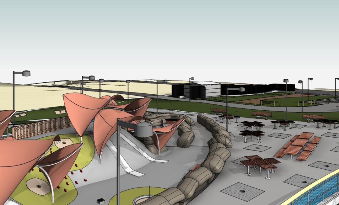 Technical execution of BIM models for park development. Technical execution of BIM models for park development.