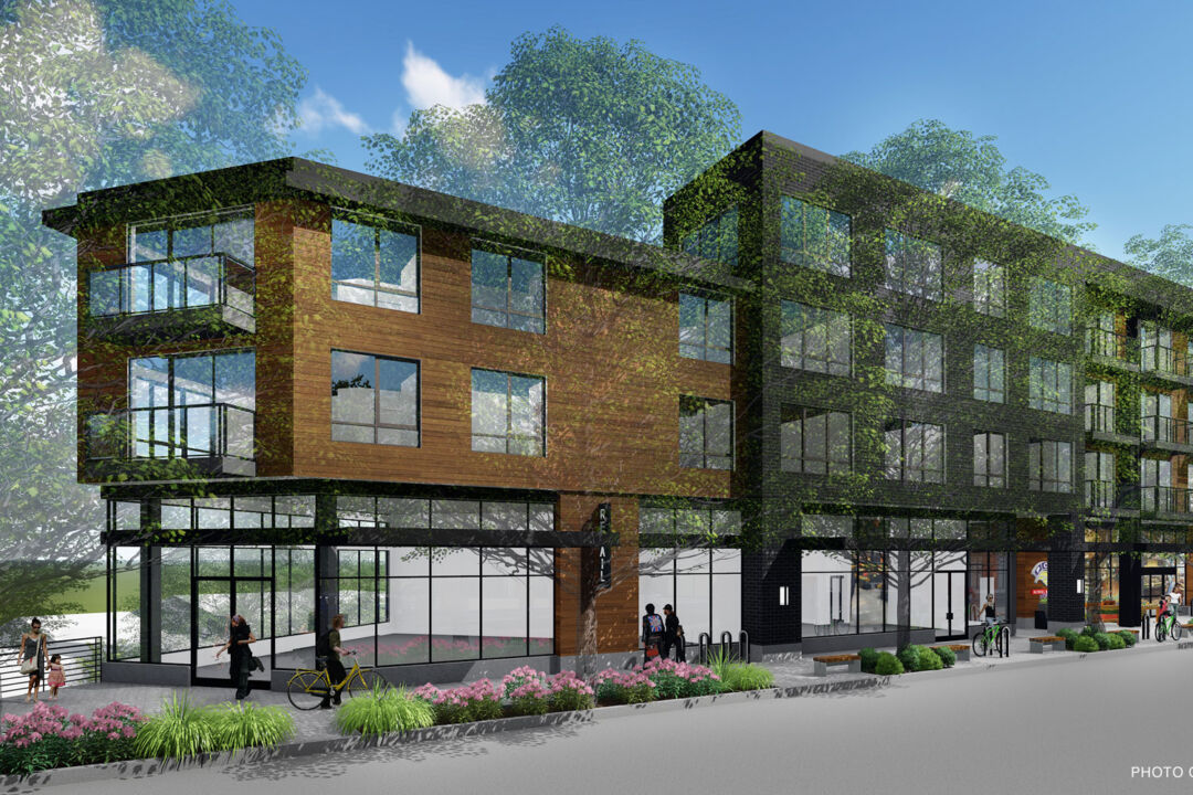 Madison Valley project with modern apartments and retail spaces. Madison Valley project with modern apartments and retail spaces.