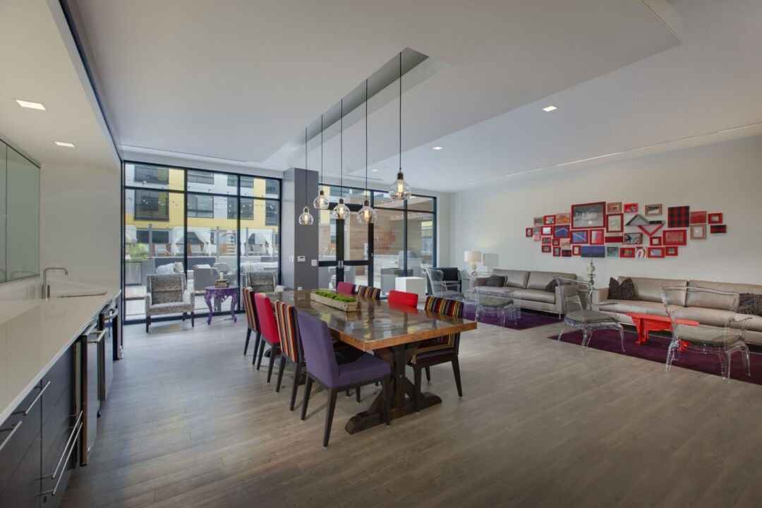 Spacious lobby area designed for community engagement and relaxation. Spacious lobby area designed for community engagement and relaxation.