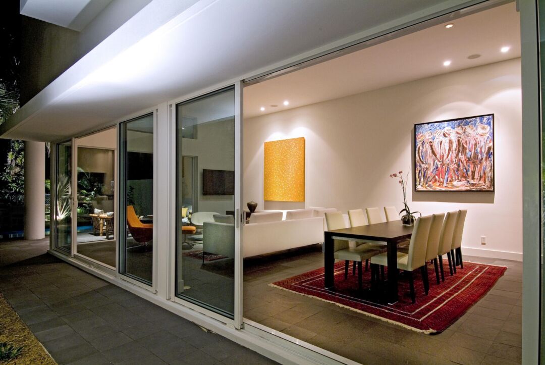 Eco-friendly features like solar panels on the Bauhaus Duplex. Eco-friendly features like solar panels on the Bauhaus Duplex.