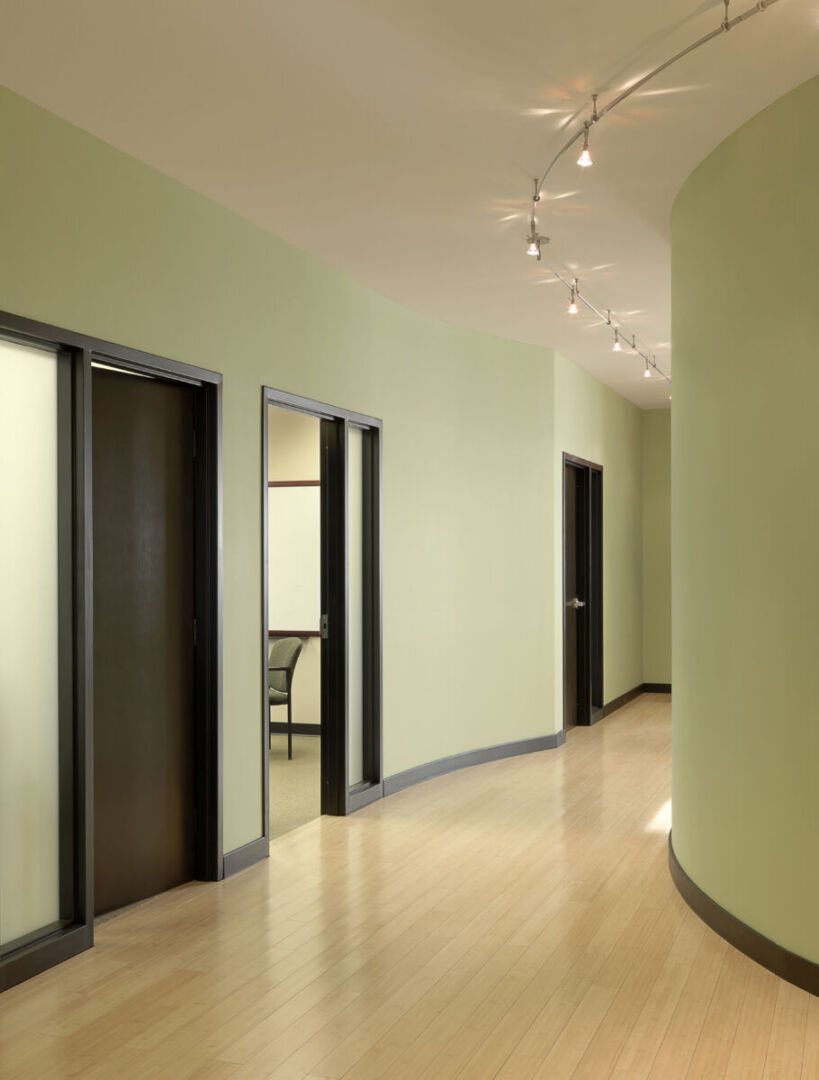 Warm wooden accents create a calming ambiance. Warm wooden accents create a calming ambiance.