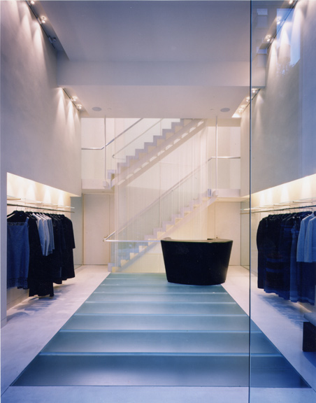 Artistic display of Alberta Ferretti’s fashion collection. Artistic display of Alberta Ferretti