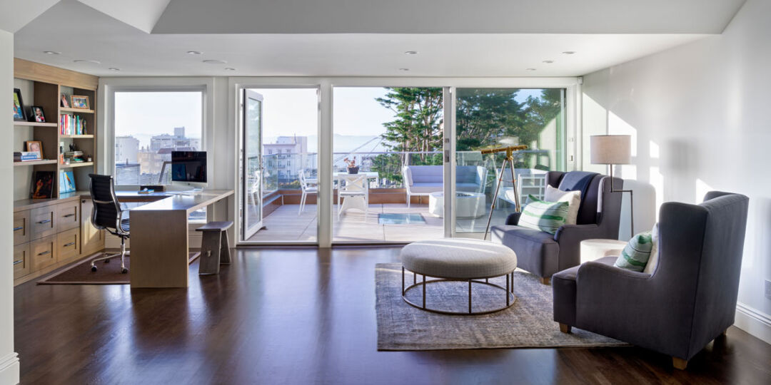 Modern elegance in San Francisco’s Pacific Heights renovation. Modern elegance in San Francisco