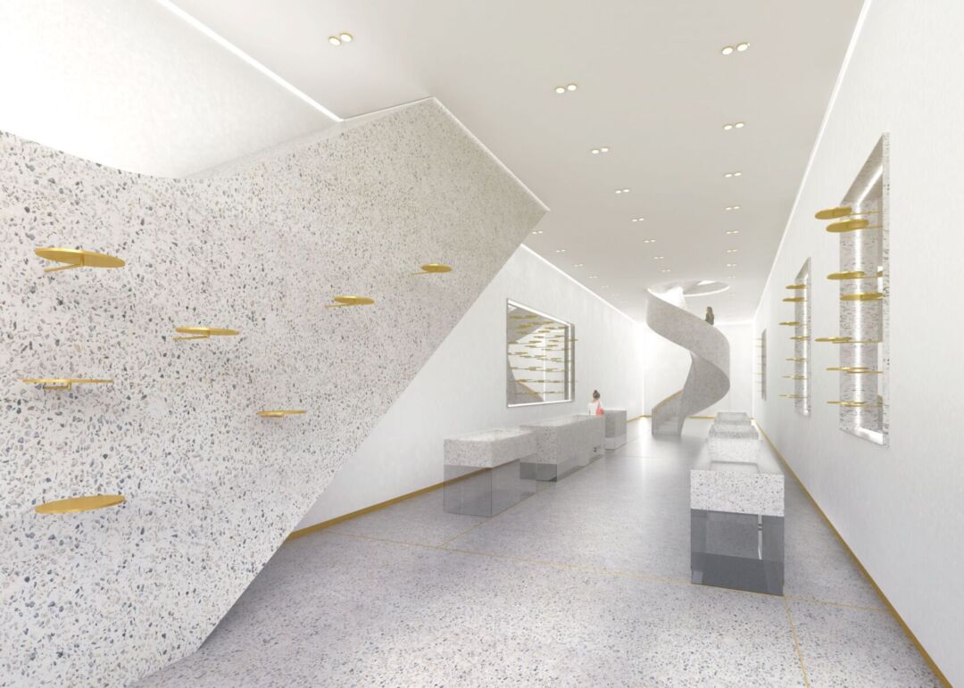 Innovative Madison Avenue retail space by EDG Architecture. Innovative Madison Avenue retail space by EDG Architecture.
