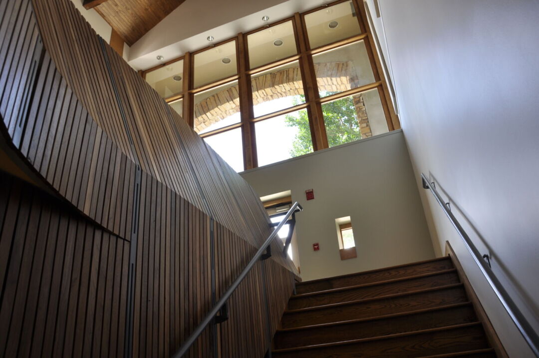 Pingree Theater’s renovation creates an inviting cultural landmark. Pingree Theater