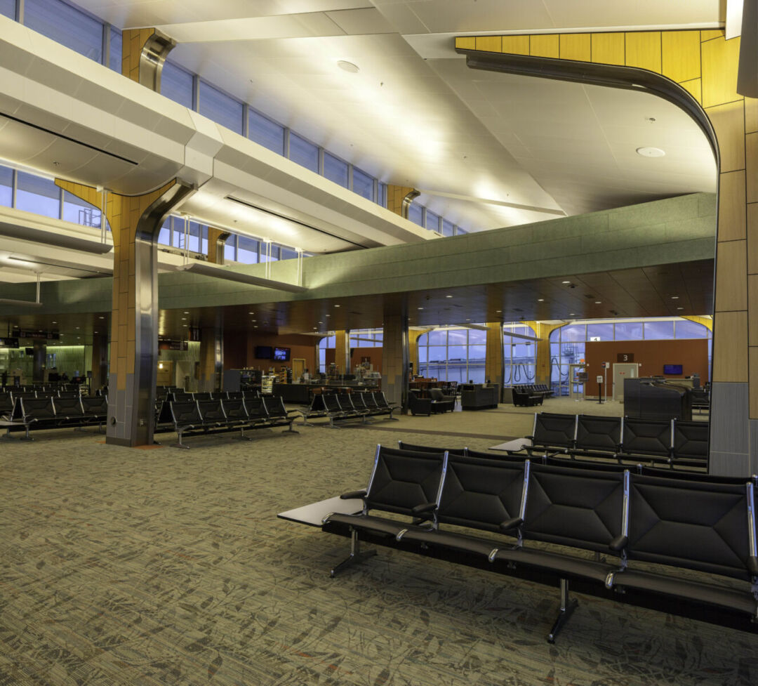 Flexible terminal layout designed for easy navigation. Flexible terminal layout designed for easy navigation.