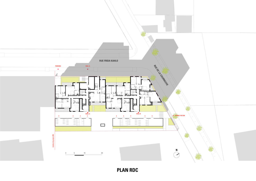 Sustainable architecture at the Grand Paris Factory project. Sustainable architecture at the Grand Paris Factory project.