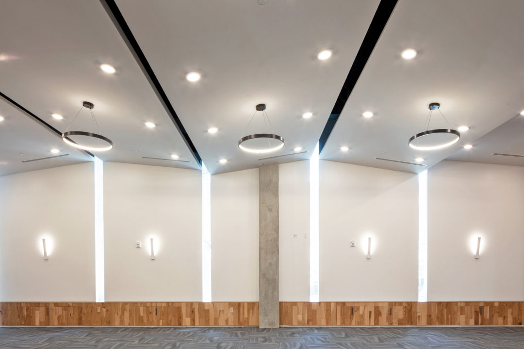 Architectural marvel by Rhode Partners in West Campus.