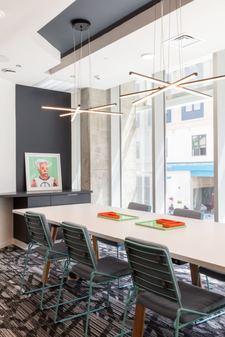 Furnished units designed for student living in Austin.