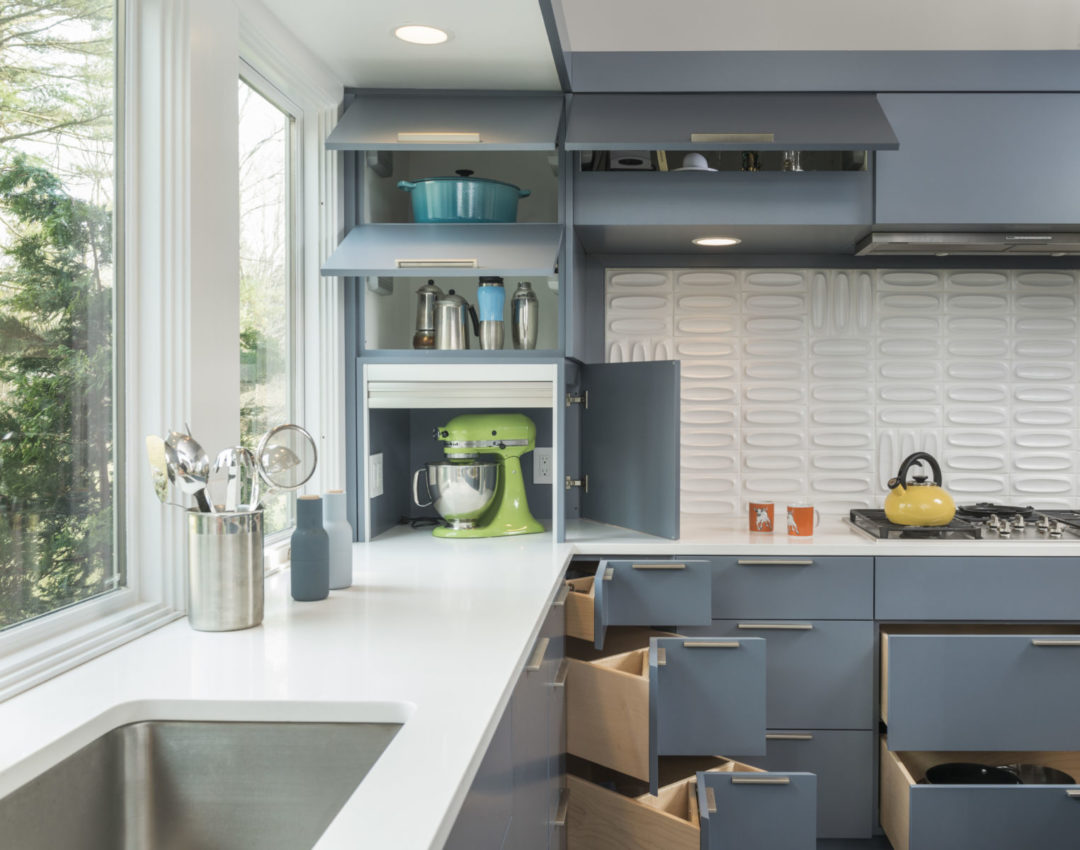 Modern kitchen with contemporary amenities and design. Modern kitchen with contemporary amenities and design.