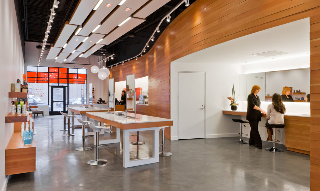 Certified colorists providing personalized hair color consultations.