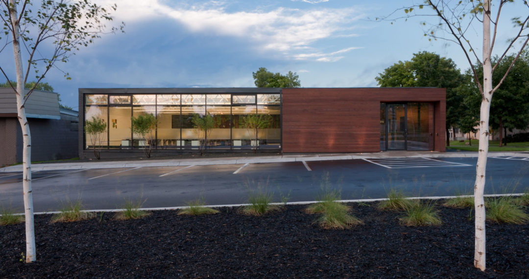 KNOCK, Inc.’s innovative building on Glenwood Avenue. KNOCK, Inc.