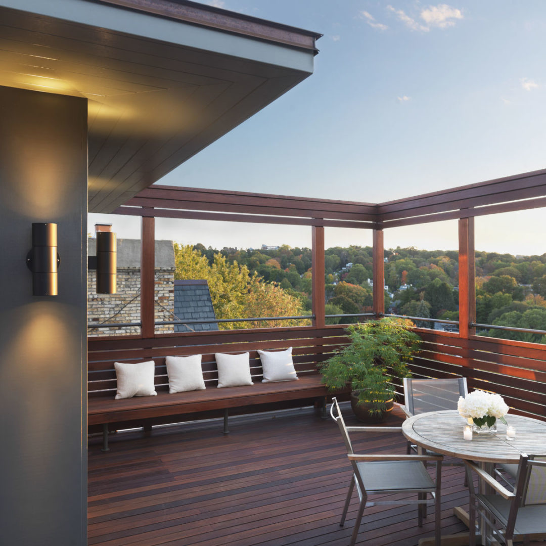 Flavin Architects’ design transforms rooftops into vibrant escapes. Flavin Architects