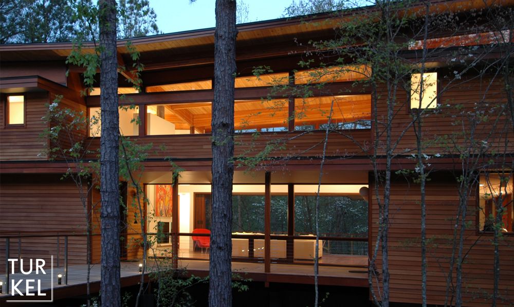 Serenbe House combines modern living with nature’s beauty. Serenbe House combines modern living with nature