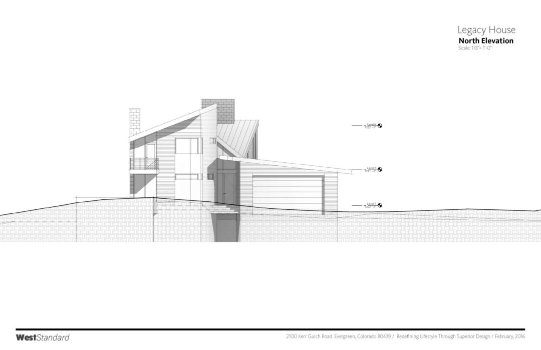 Sustainable architecture of Legacy House, Evergreen, Colorado