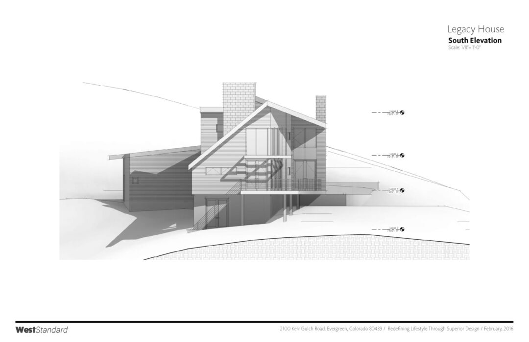 Contemporary design of Legacy House in Evergreen, Colorado