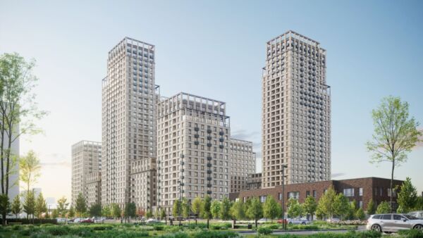 Moscow's First Quarter Estate showcasing modern urban living.