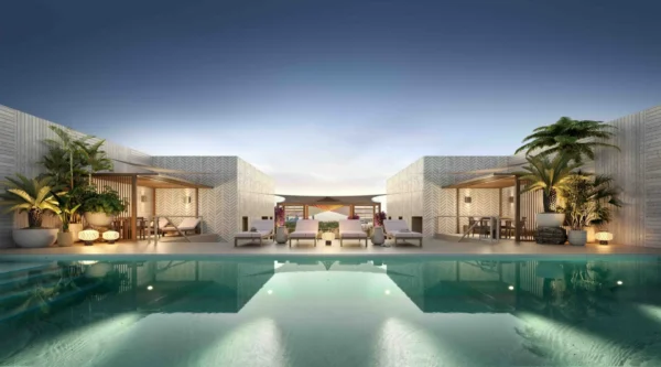 Luxury residences at The Lincoln Coconut Grove, Miami, USA.